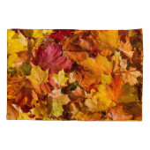 Herbstübergang: farbiges Nahtloses Array. Kissenbezug (Rückseite)