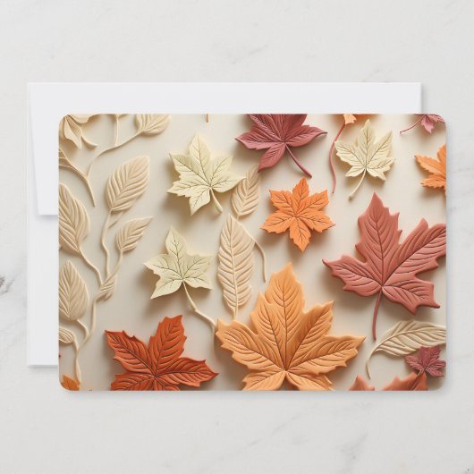 Herbstübergänge Herbsttür-Bewegung Ankündigung (Rückseite)