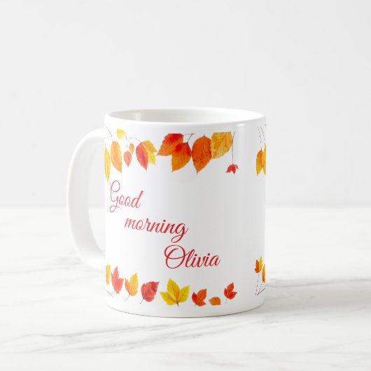 Herbstüberholung Kaffeepause Tasse (Vorderseite Links)