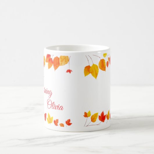 Herbstüberholung Kaffeepause Tasse (Mittel)