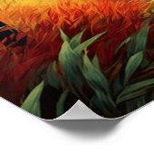 Herbstummel, Bambuswaldtal Poster (Ecke)