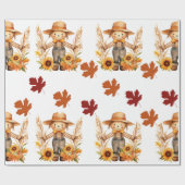 Herbstumpfpapier, Herbstspur und Fall Geschenkpapier (Flach)