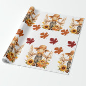 Herbstumpfpapier, Herbstspur und Fall Geschenkpapier (Ungerollt)