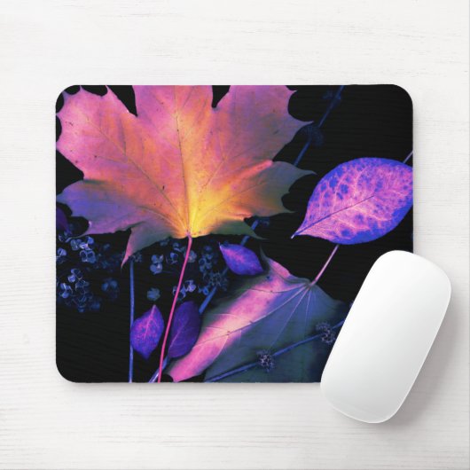 Herbstuntergang in Neon Mousepad (Mit Mouse)