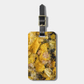 Herbstuntergänge im Wasser Gepäckanhänger (Vorderseite vertikal)