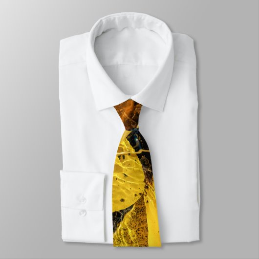 Herbstuntergänge im Wasser Krawatte (Gebunden)