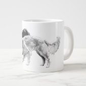 Herbstunternehmen im Schatten Jumbo-Tasse (Vorderseite Rechts)