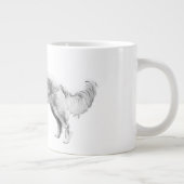 Herbstunternehmen im Schatten Jumbo-Tasse (Rechts)