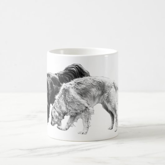 Herbstunternehmen im Schatten Kaffeetasse (Mittel)