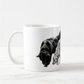 Herbstunternehmen im Schatten Kaffeetasse (Links)