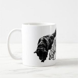 Herbstunternehmen im Schatten Kaffeetasse