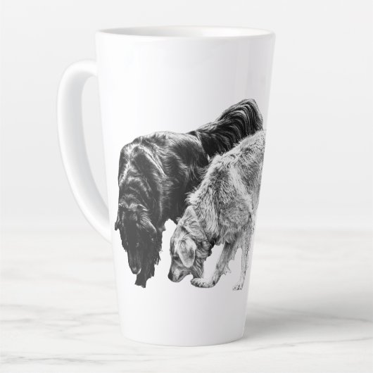 Herbstunternehmen im Schatten Milchtasse (Linke Ecke)