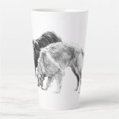 Herbstunternehmen im Schatten Milchtasse (Vorderseite)