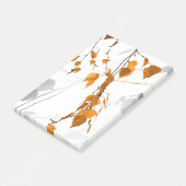 Herbstunterschiede 2 post-it klebezettel (angewinkelt)