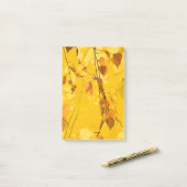 Herbstunterschiede 3 post-it klebezettel (Auf Schreibtisch)