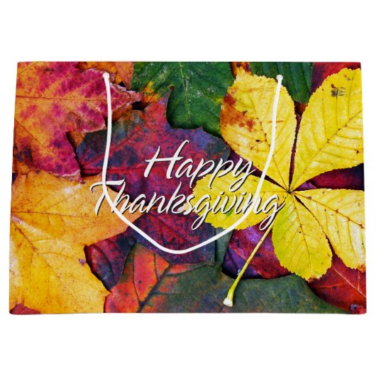 Herbstunterschiede 5 große geschenktüte (Vorderseite)