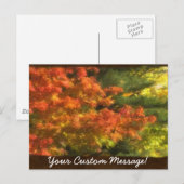 Herbstunterschiede 7 postkarte (Vorne/Hinten)