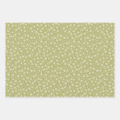 Herbstunterschiede in Rosa und Grün Geschenkpapier Set (Vorderseite 2)