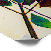 Herbstunterschiede in Royal Colors Poster (Ecke)