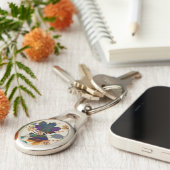 Herbstunterschiede in Royal Colors Schlüsselanhänger (Seite)