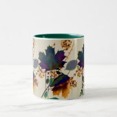 Herbstunterschiede in Royal Colors Zweifarbige Tasse (Mittel)