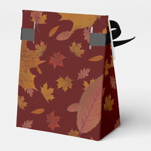 Herbstunterschiede mit benutzerdefinierter Farbe u Geschenkschachtel (Rückseite)