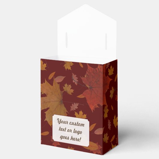 Herbstunterschiede mit benutzerdefinierter Farbe u Geschenkschachtel (Geöffnet)