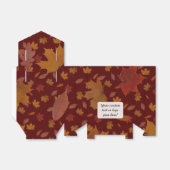 Herbstunterschiede mit benutzerdefinierter Farbe u Geschenkschachtel (Ungefaltet)