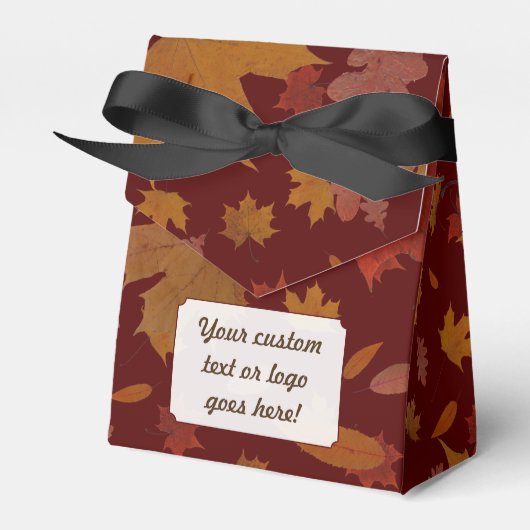Herbstunterschiede mit benutzerdefinierter Farbe u Geschenkschachtel (Vorderseite)