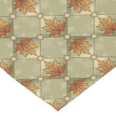 Herbstunterschiede mit Sternen Kurzer Tischläufer (Ecke)