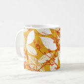 Herbstunterschiede: Vintage Wiederholung Kaffeetasse (Vorderseite Links)