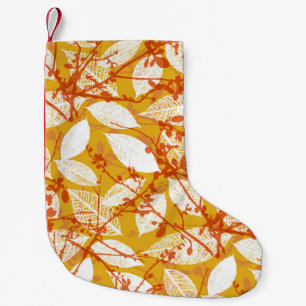 Herbstunterschiede: Vintage Wiederholung Kleiner Weihnachtsstrumpf