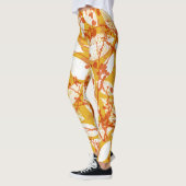 Herbstunterschiede: Vintage Wiederholung Leggings (Links)