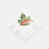 Herbsturlaub fällt Saison Serviette (Ecke)