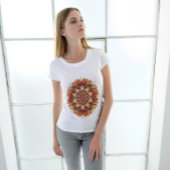 Herbsturlaub Mandala T - Shirt 2025 - künstlerisch