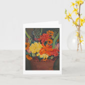 Herbsturn notecard karte (Gelbe Blume)
