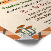 Herbstveranstaltung Flyer für bearbeitbaren Ernted Poster (Ecke)