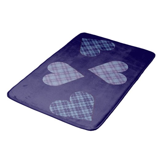 Herbstverfall im Frühling Badematte (Schrägansicht)