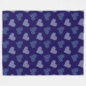 Herbstverfall im Frühling Fleecedecke (Vorderseite (Horizontal))