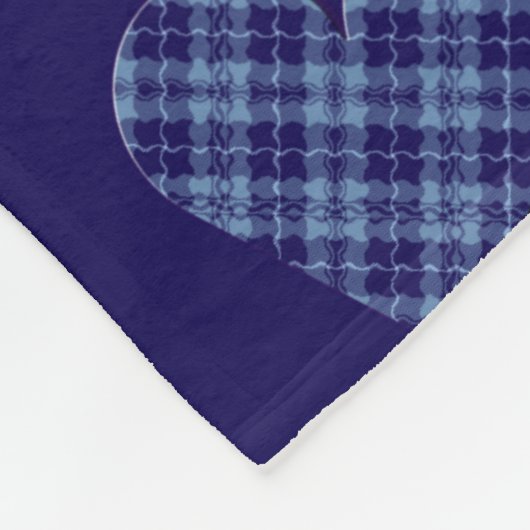 Herbstverfall im Frühling Fleecedecke (Ecke)