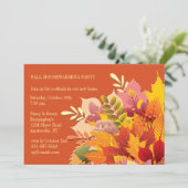 Herbstvergewaltigung Einladung (Stehend Vorderseite)