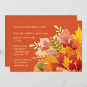 Herbstvergewaltigung Einladung (Vorne/Hinten)