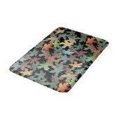 Herbstverlässt Bath Mat Badematte (Schrägansicht)