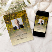 Herbstverlässt lane Lebensbeerdigung Party Einladung