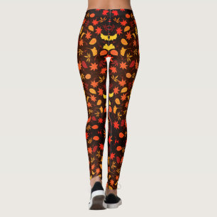 Herbstverlässt Leggings