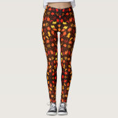 Herbstverlässt Leggings (Vorderseite)