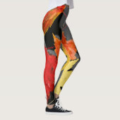 Herbstverlässt Leggings (Rechts)