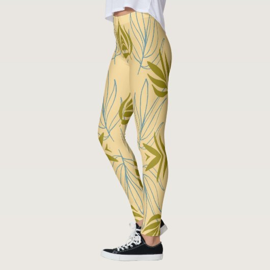 Herbstverlässt Leggings (Links)