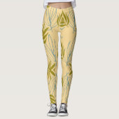 Herbstverlässt Leggings (Vorderseite)