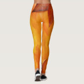 Herbstverlässt Leggings (Rückseite)